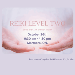 Reiki Level Two Workshop